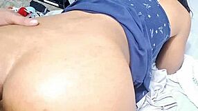 Happy Christmas! This ebony teen's big ass is gaping and ready for doggystyle anal with a black prostitute