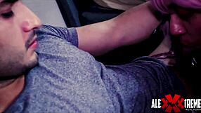 im on a hot call and end up blowing big tits babe then riding her cowgirl while she squirts