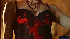 sexy milf carissa white poses hot in lingerie with big ass