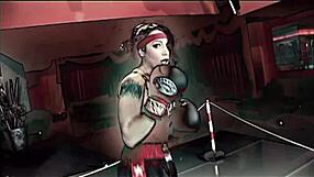 Sheila and Natasha explore wet pussies in lesbian ring