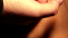 I practice picking a woman's pussy with toys close up