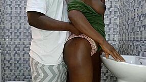 African teen fucked hard by boss