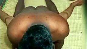 indian hot beauty aunty gets blowjob from teacher outdoors