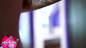 Teen 18+ Fingering Her Pussy to Orgasm in Stockings on Camera. Watch Her Shudder!