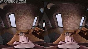 Hey, ever tried a wedding night blowjob in a dark VR room?