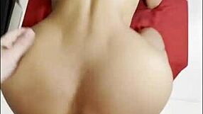 chloe amour's big ass gets boldly fucked after tantric massage