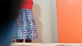 wow, colombian hermanastra changing clothes caught on cam!