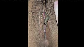 She Rips Clothes And Rides Monster Cock. Juicy Pussy Gets Wet And Makes Me Cum.