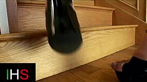 Black Male Penetrates Beautiful Blonde Slut With Huge Cock