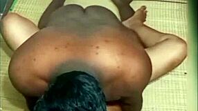 indian hot beauty aunty gets blowjob from teacher outdoors