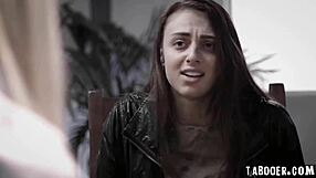 evelyn claire helps gia derza explore taboo