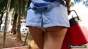 chupe por r 1 real: latina brunette pornstar in cowgirl scene