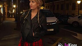 lizzie falconnat ditches her sugar daddy for a big cock quickie on the street