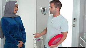 Muslim girl seduced by neighbor for intense sucking and hardcore doggystyle action. It gets wild!