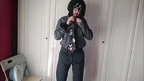 Chantalchannel Strips Hot and Teases Even Dressed Like a Man