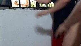 unfaithful latina fiancee gets doggystyle creampie!