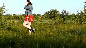 Sweet brunette teen feels wild passion on beach without panties. Bent over in doggystyle.