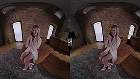 Hey, ever tried a wedding night blowjob in a dark VR room?