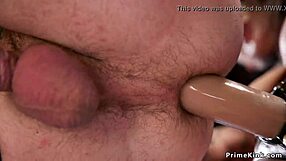 Busty Alt Slut Anal Bangs Bound Male Slave!