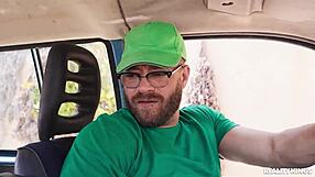 Picking Up Squirting Hire in Outdoor Fantasy