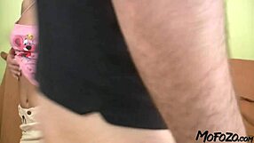 Blonde Mommy's Mouth Fucked Sloppily!