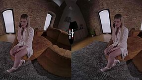 Hey, ever tried a wedding night blowjob in a dark VR room?