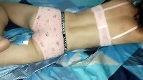 spying on maid changing, then sneaking in for action