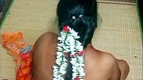 indian hot beauty aunty gets blowjob from teacher outdoors