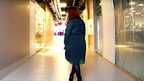 What If I Flash My Big Natural Boobs In The Mall?