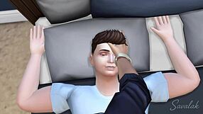 Young Boyfriend Submits To Two Mistresses' Dominance