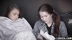 evelyn claire helps gia derza explore taboo