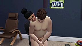 Young Boyfriend Submits To Two Mistresses' Dominance