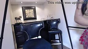Maxine X with big tits and thick legs testing her toy, wanna watch?