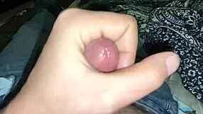 small clit sissy filling your face full of cum squirt