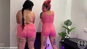 GG Latina luder med kæmpe hoppende patter og røv rysten