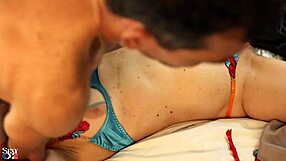 Watch this French amateur in leather pants perform ass to mouth blowjob with rimming and anal plug closeups!