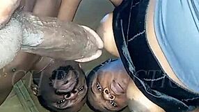 Beautiful African Teen Sucks And Slobbers Over My BBC Ending With Huge Cum Load