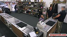 Hot Latina Nailed by Nasty Pawn Keeper