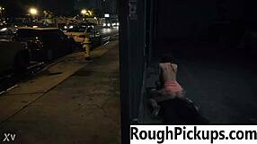 Teen Pickup Ignites Passionate Street Fucking