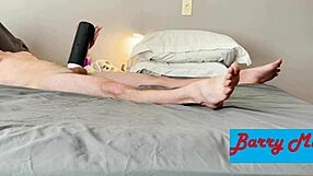 intense edging with vibrating sucking toy masturbation