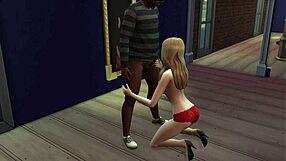 Sims 4 Hot Teen Sucks Cocks At The Local Bar.