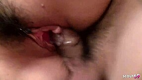 Uncensored JAV creampie casting slams curvy teen 18+ with round ass in rough first-time