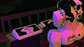 I tamed my snowbunny friend with interracial sex and big black cock