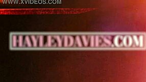 Hayley Davies' interview turns into intense POV fucking.