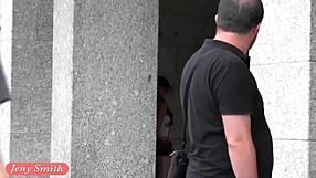 Watch Jeny Smith Strip Naked Outdoors, Ripping Clothes and Showing Body Art!