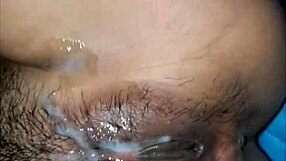 'Thanks Ashira, you made me cum with your pretty pussy,' he says to the mature mother-in-law.