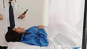 Latina goes for a gyno check and ends up screwed raw by doc.