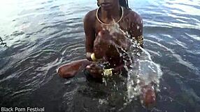 Wow, look at this hot skinny African village girl naked! Searching for cock?