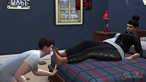 Young Boyfriend Submits To Two Mistresses' Dominance