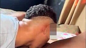 redhead latina obeys, licking and spitting in missionary with big pussy